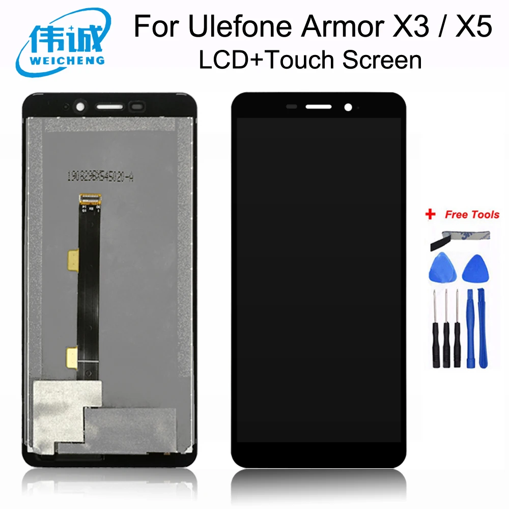 5 дюймов для Ulefone Power X3 ЖК дисплей Дисплей инструмент ремонта сенсорного экрана в