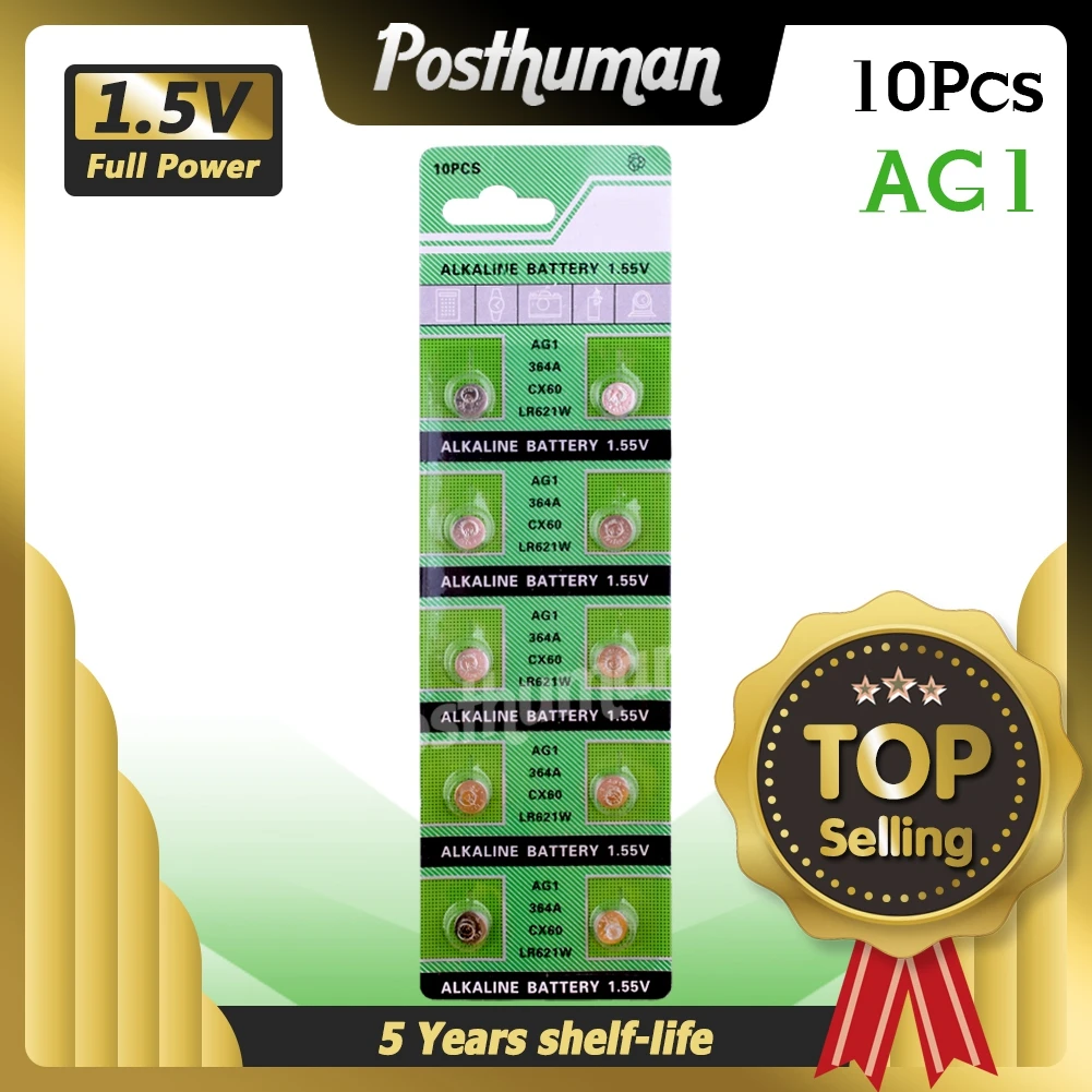 Postuman AG1 100% фирменные часы игрушки и т. Д. EE6202 новые 20 шт./лот LR60 164 GP364 щелочные
