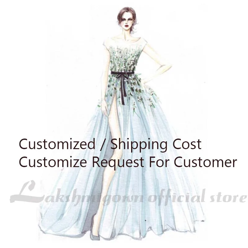 

$30 Customized / Shipping Cost Extra Fee Shipment