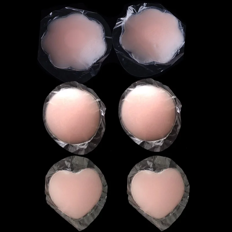 1 пара женские многоразовые силиконовые накладки на соски|аксессуары для нижнего