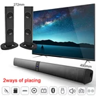 Акустическая система для домашнего кинотеатра, Bluetooth-совместимый динамик, музыкальный плеер для ТВ, саундбар, сабвуфер, радио, музыкальный центр, бумбокс