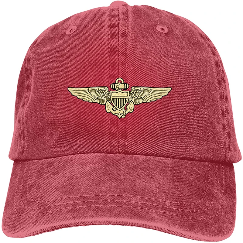 

Fashion Soft Naval Aviator Pilot Wings Hat Gift Dad Hat Trucker Hat Cowboy Hat