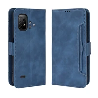 For Umidigi Bison X10 Case Cover Premium Leather Wallet Leather Flip Multi-card slot Cover For Umidigi Bison X10 Phone Case