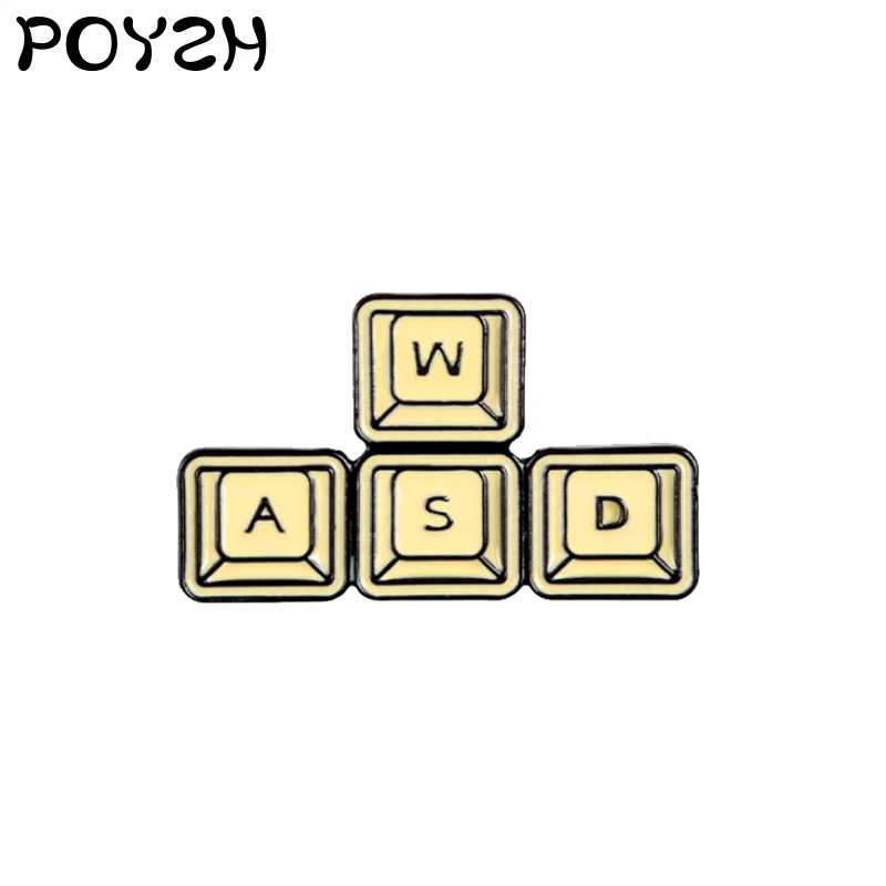 WSD брошь на булавке повседневные принадлежности для любителей игр женщин и