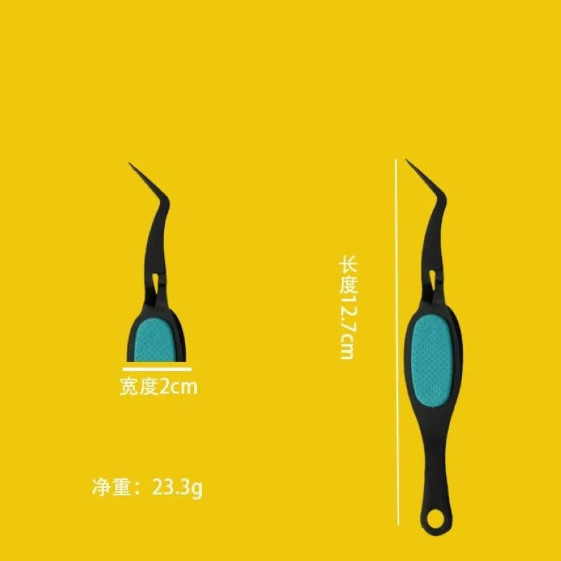 

2PCS Craft Tweezers Crossing Lock Stainless Steel Reverse Grip Precision Tweezer For Jewelry Beading Electronics Laboratory Work