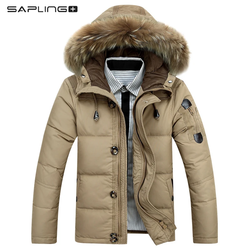 

Зимние мужские пуховики, толстые теплые парки, мужская куртка на 90% белом утином пуху, мужской повседневный водонепроницаемый пуховик