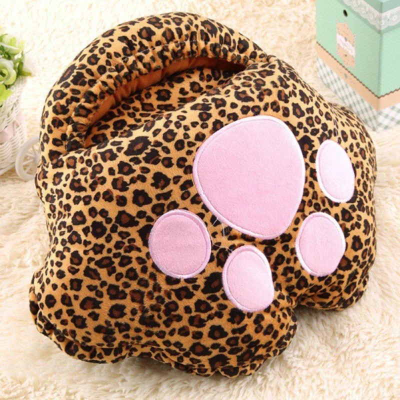 

Cat Claws Warm Feet Cute Cartoon USB Warm Shoes Plush Warm Feet Shoes Household Warming Products