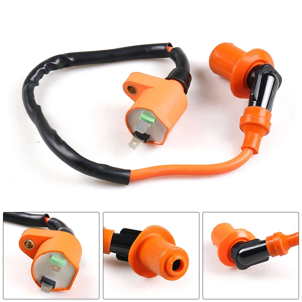 

Racing Ignition Coil FOR Gy6 50 125 150cc Spark Plug Wire Scooter Moped ATV Go Kart