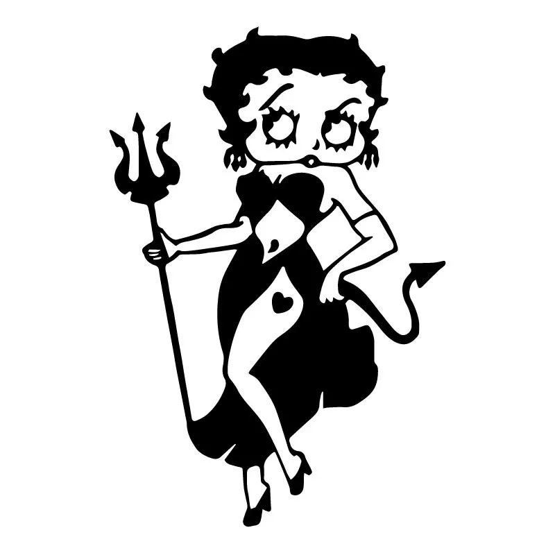 Автомобильные наклейки Betty Doll милые высокое качество ПВХ украшения аксессуары