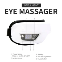 rechargeable eye massager heating eye fatigue relieve air pressureelectricvibration health care tools bluetooth compatible