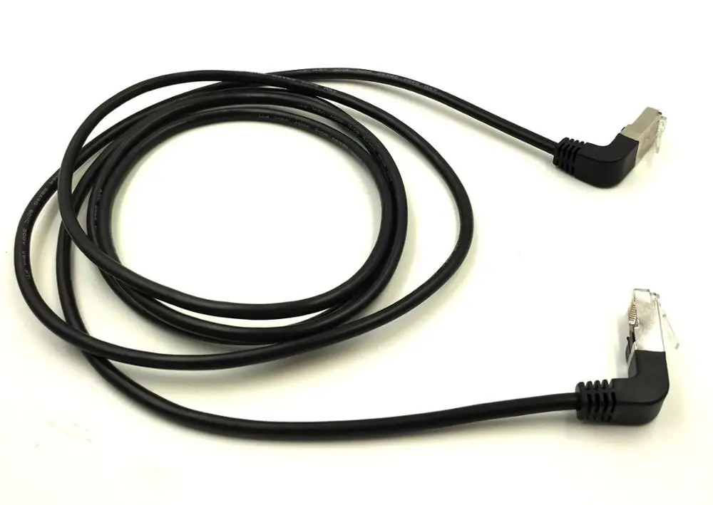 Соединительный локоть RJ45 сетевой кабель 90 градусов с прямоугольным изгибом