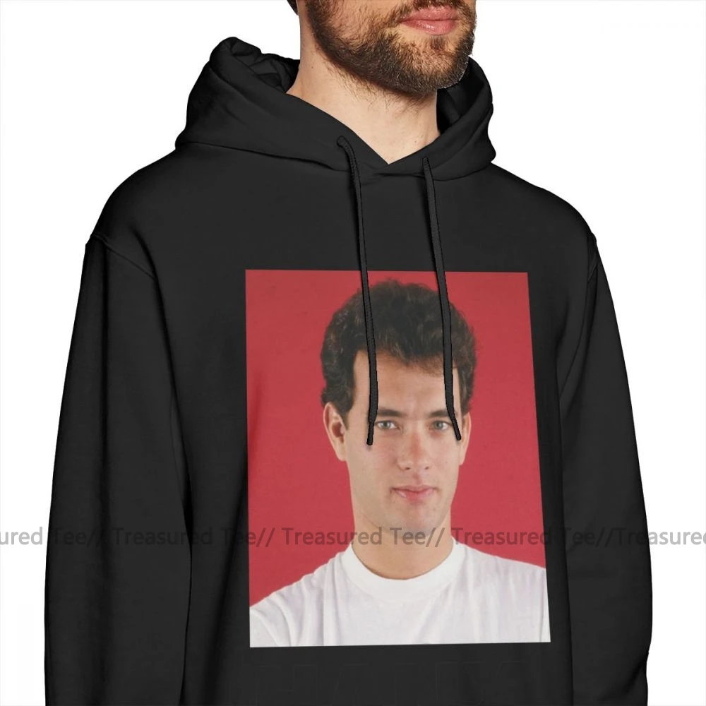 Толстовка с капюшоном Forrest Gump толстовки Tom Hanks серый пуловер толстовка модная