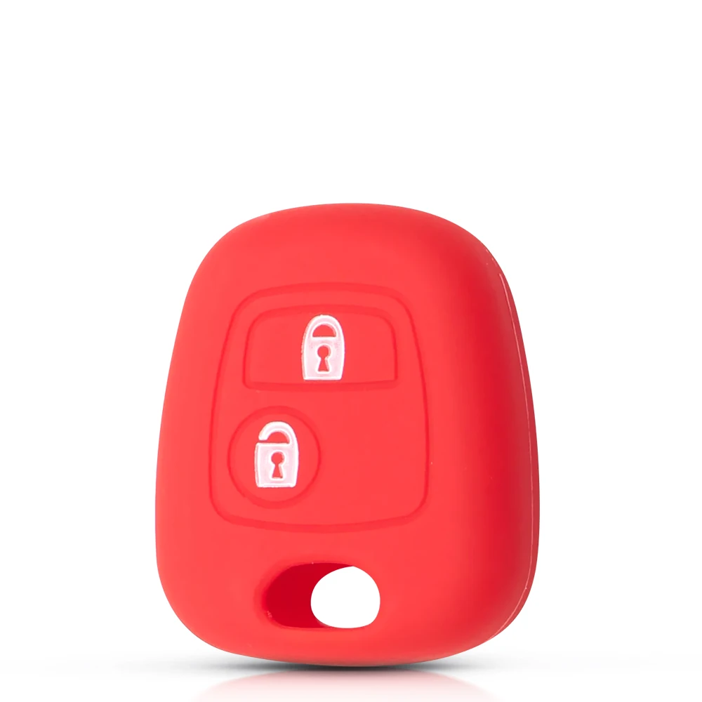 Силиконовый чехол KEYYOU для автомобильного ключа защитный Citroen C1 C2 C3 C4 Xsara Picasso Peugeot