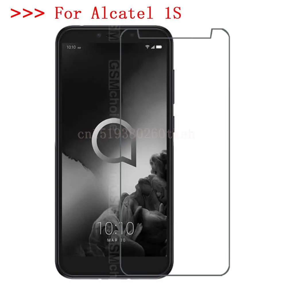 Закаленное стекло 9H для смартфона Alcatel 1S Взрывозащищенная защитная пленка 5 дюйма