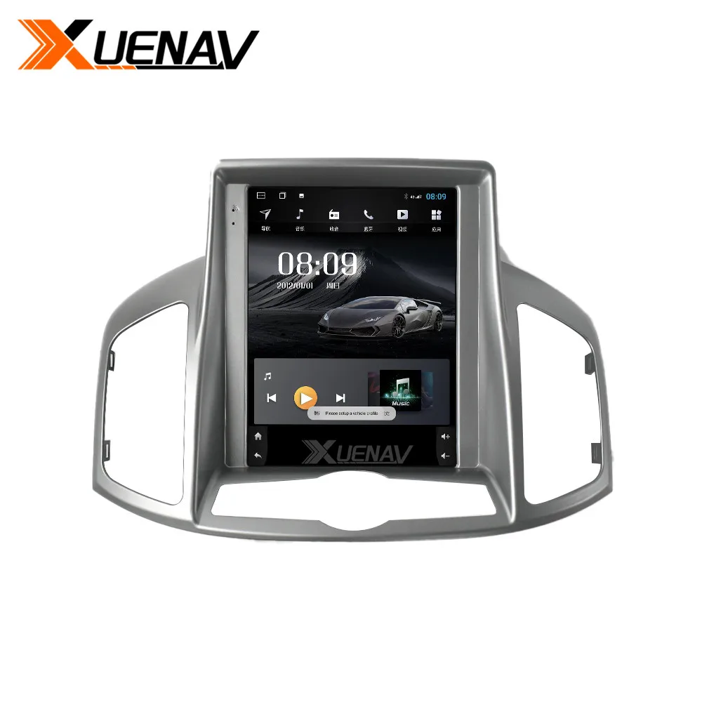

Автомагнитола в стиле Тесла на платформе Android с вертикальным экраном для Chevrolet Captiva, мультимедийный плеер с GPS-Навигатором для Chevrolet 2012-2017