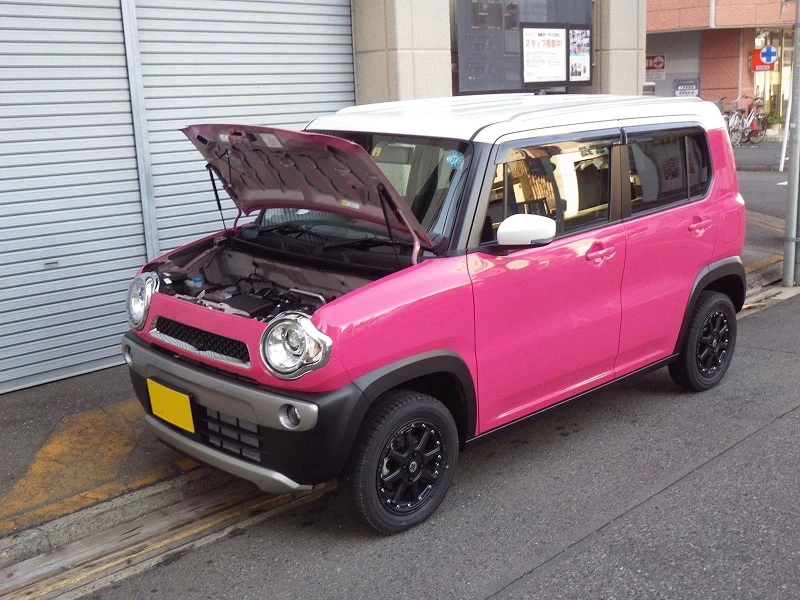 Для 2014-2019 Suzuki Hustler MR31S/MR41S передний капот изменить газовые стойки углеродное