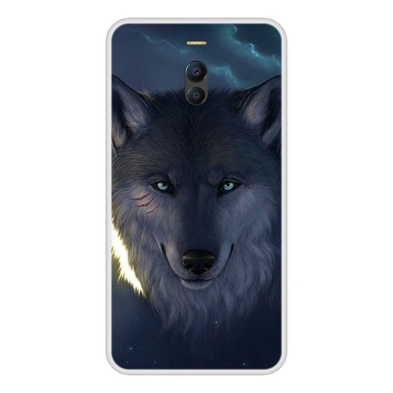 Чехол для Meizu M6 Note мягкий силиконовый чехол из ТПУ с цветочным рисунком чехлы