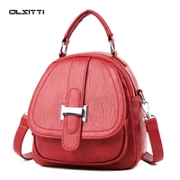 olsitti new korean style women leather shoulder bags for women 2021 new designer bag fashion handbags casual simple crossbody