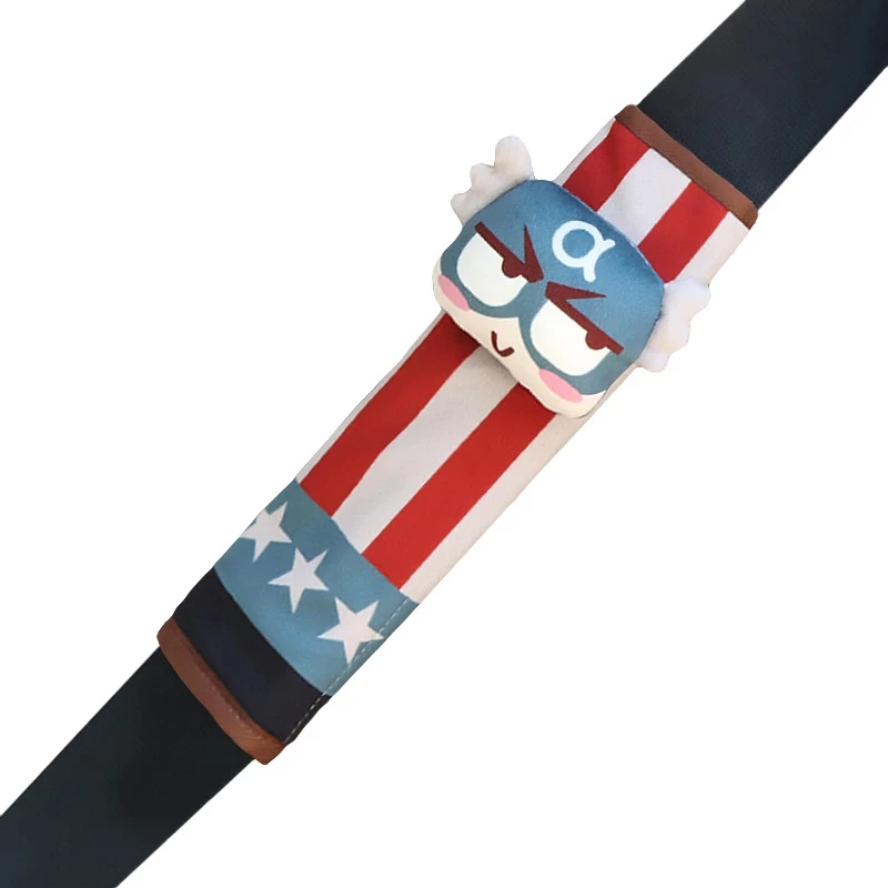 

1PC Super Hero Seat Belt Cover Car Shoulder Protector Universal Pad Auto Accessories