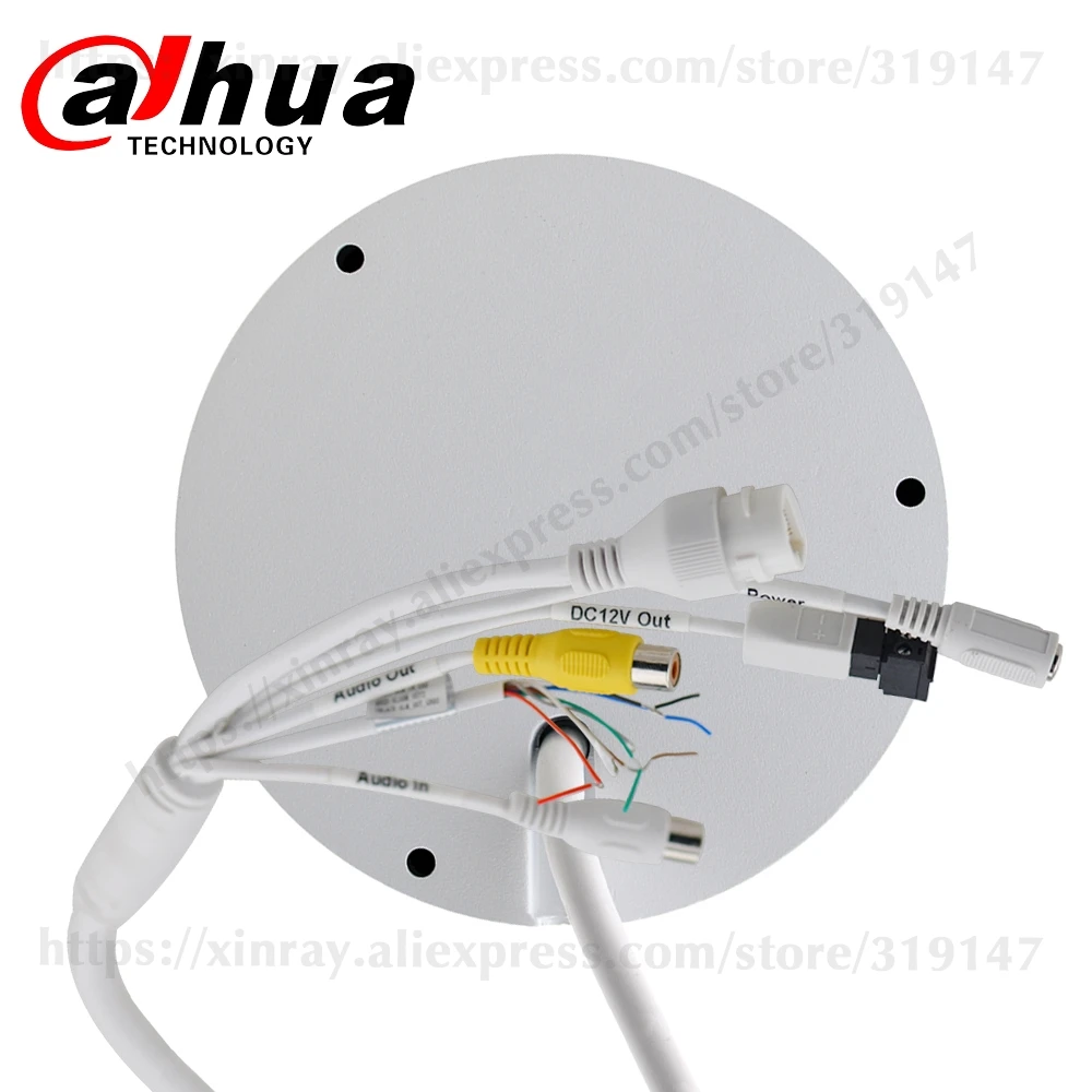 Dahua IPC-HDBW4433R-AS 4MP CCTV IP камера Поддержка IK10 IP67 аудио вход/выход и сигнал тревоги порт PoE камера ИК 30 м WDR безопасности