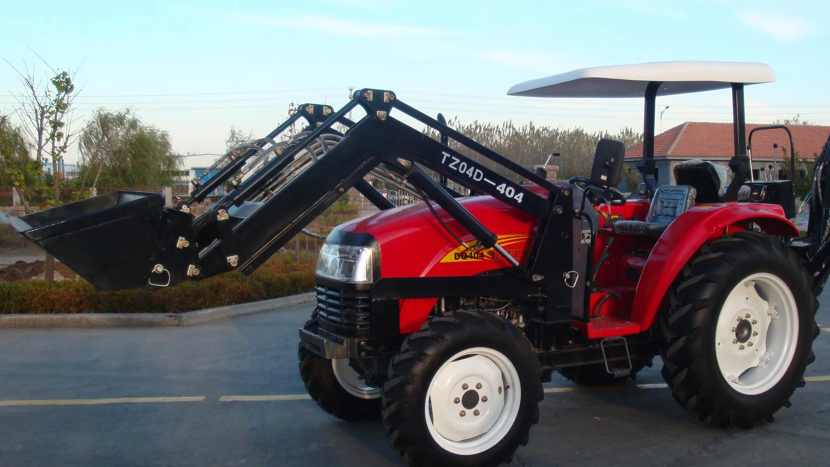 Новый трактор Передняя лопата фронтальный погрузчик инструменты колесный |