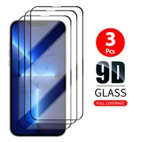 3pcs 9h glass cover for iphone 13 pro max glass iphone13 promax screen protectors case for iphone 13 mini 13promax tempered film