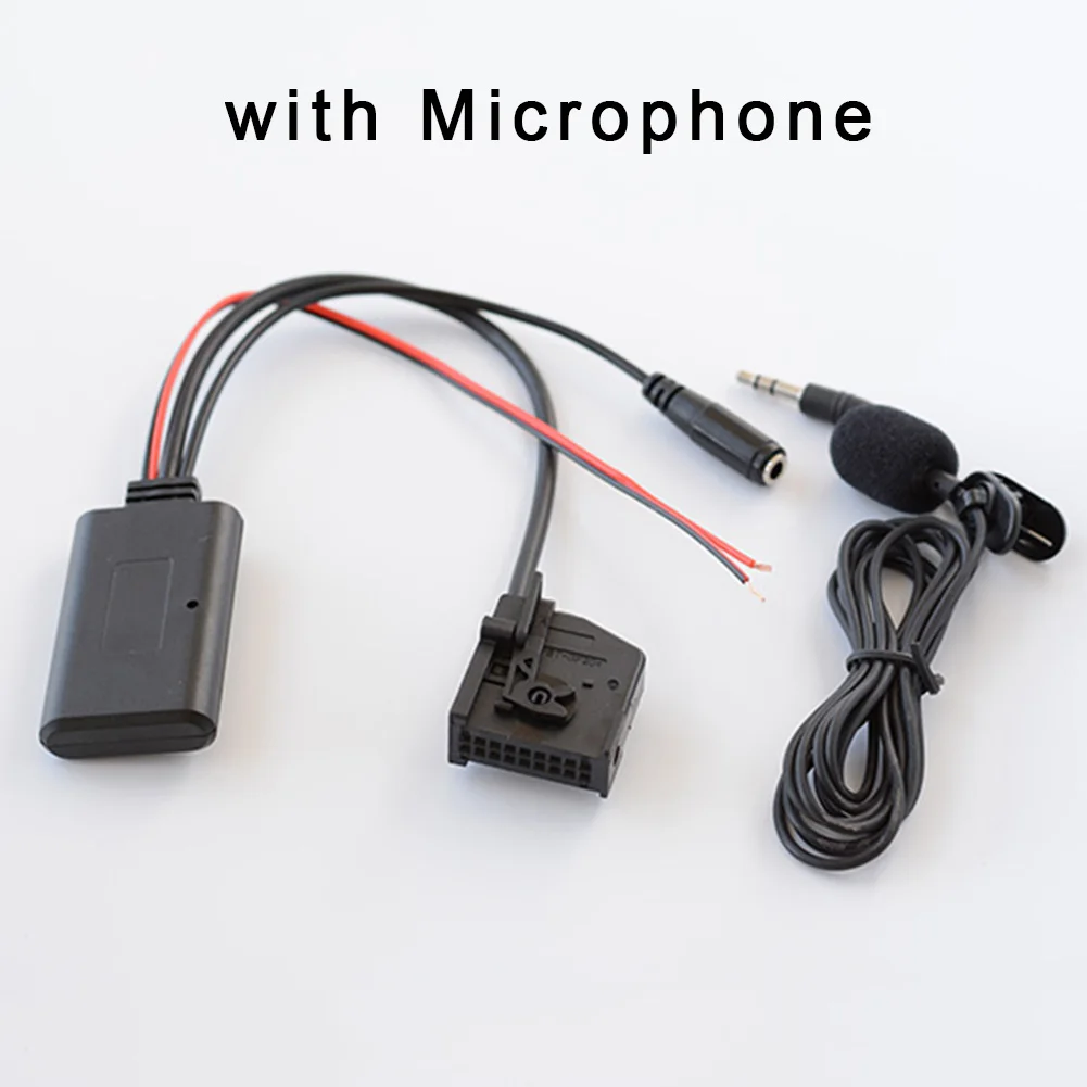 Для Benz W211 W208 W168 W203Bluetooth микрофон Handfree адаптер вызова AUX кабель Функция через Bluetooth
