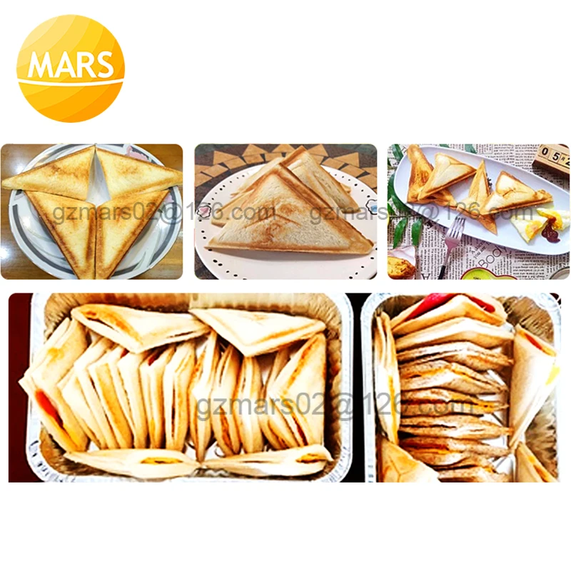 

Electric Sandwich Maker Breakfast Machine 200V 110V Egg Cake Oven Sandwichera Waffle Toster Stainless Steel Panini Grill
