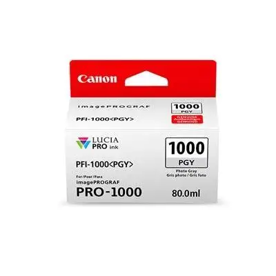 Чернильные картриджи Canon (0553C001) Pfi 1000 PGY Photo Greys ink Tank|Чернильные картриджи| |