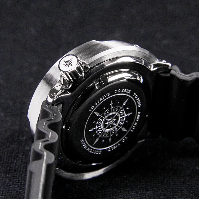 Часы HEIMDALLR Мужские механические водостойкие 300 м 47 мм|Мужские часы| |