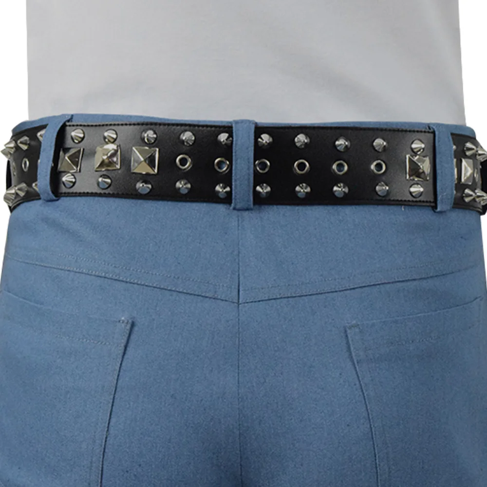 

Freddie mercury Belt Cosplay Props Men's PU rivet Belt Queen