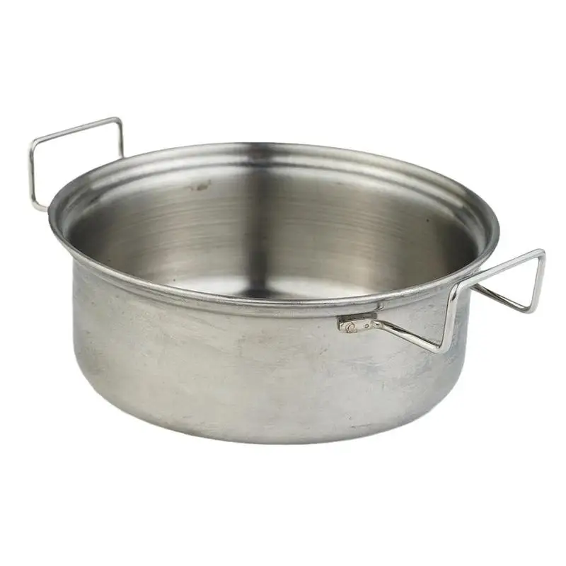 

Mini Steel Children Kitchen Wok Toys Simulation Kitchen Utensils Pretend Play Kid's Play House Toys
