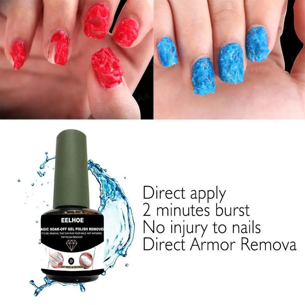 

Gel Nail Remover Nail Polish Remover Burst Remover Fast Tool Cleaner Remover Nail Art Nail Healthy Soak Nail Gel