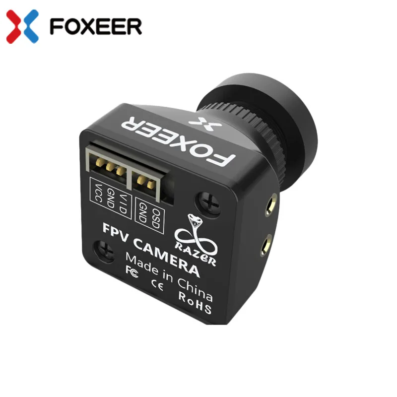 Foxeer Mini 1/3 CMOS HD 5 Мп 2 1 мм объектив M12 1200TVL 4:3/16:9 NTSC/PAL переключаемая FPV камера для RC Drone
