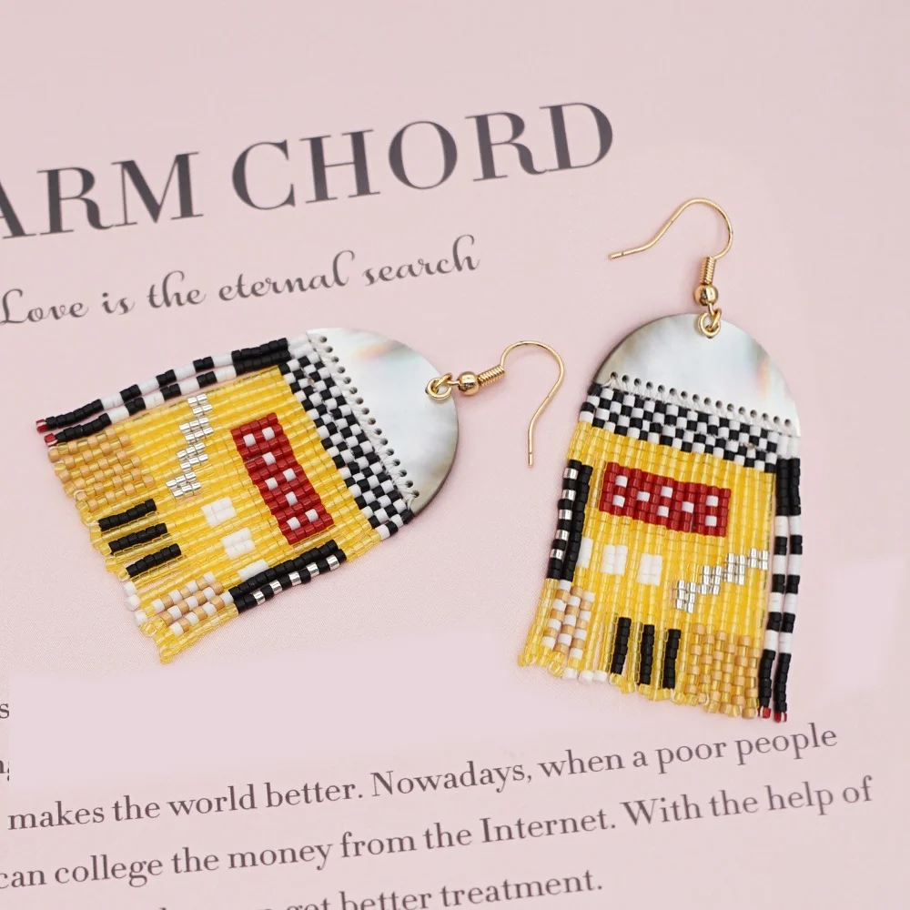 

Go2Boho Boho Earrings for Women Luxury Jewellery Miyuki Bead Fashion Designer Jewelry Gift High Quality Earring Pendientes Femme