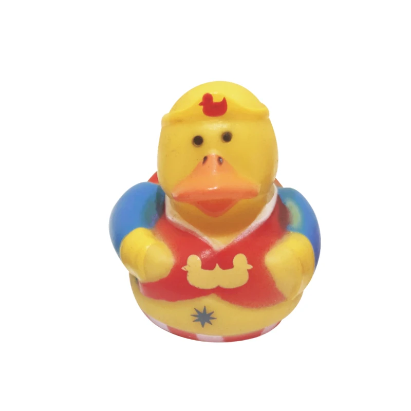 Классическая Игрушка для ванной комнаты 1/6 шт. резиновая плавающая утка серия Marvel