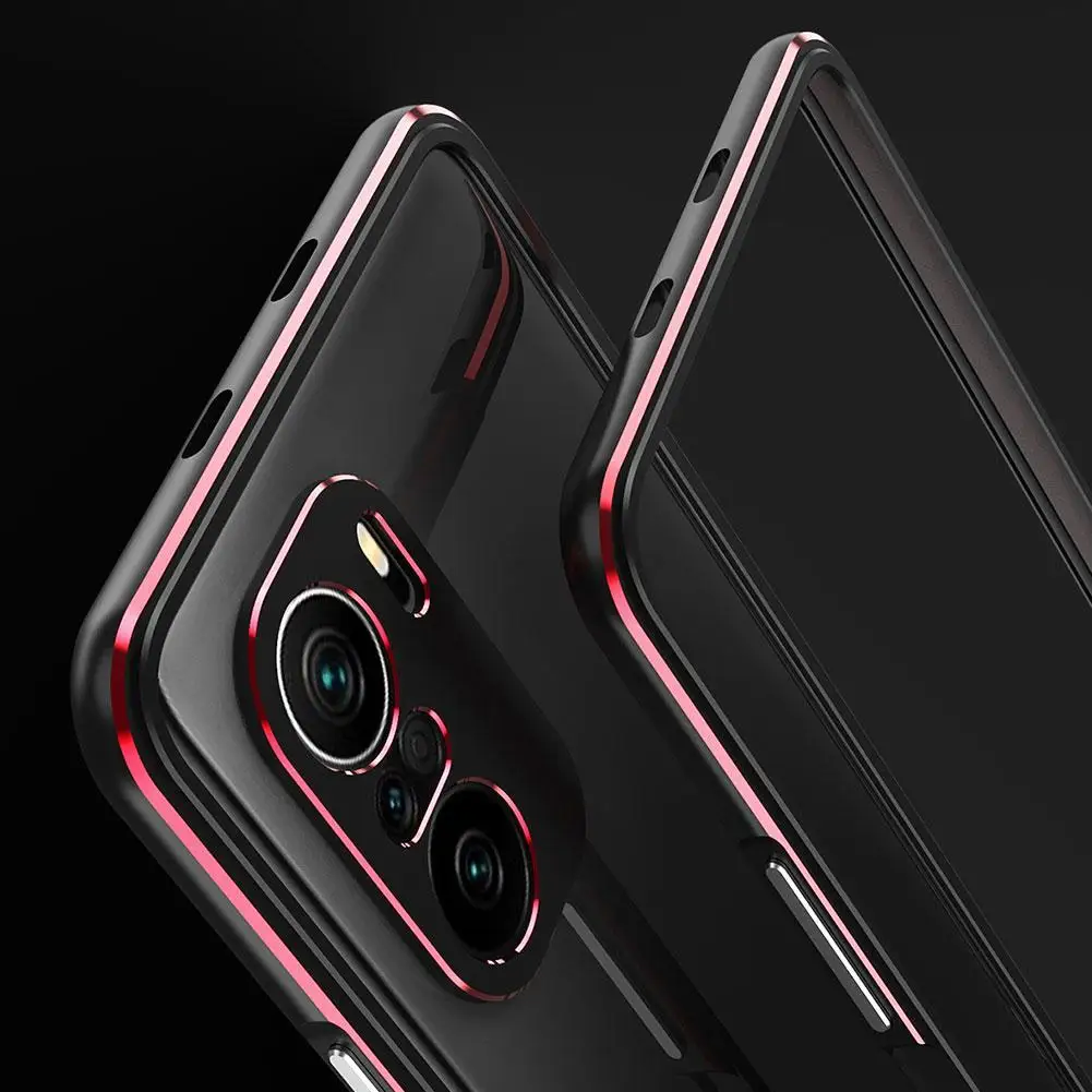 

Ultra Thin Transparent Hard Case For Xiaomi POCO F3 Hard Plastic Cover Frameless Case F3 Fundas For POCO L8T2