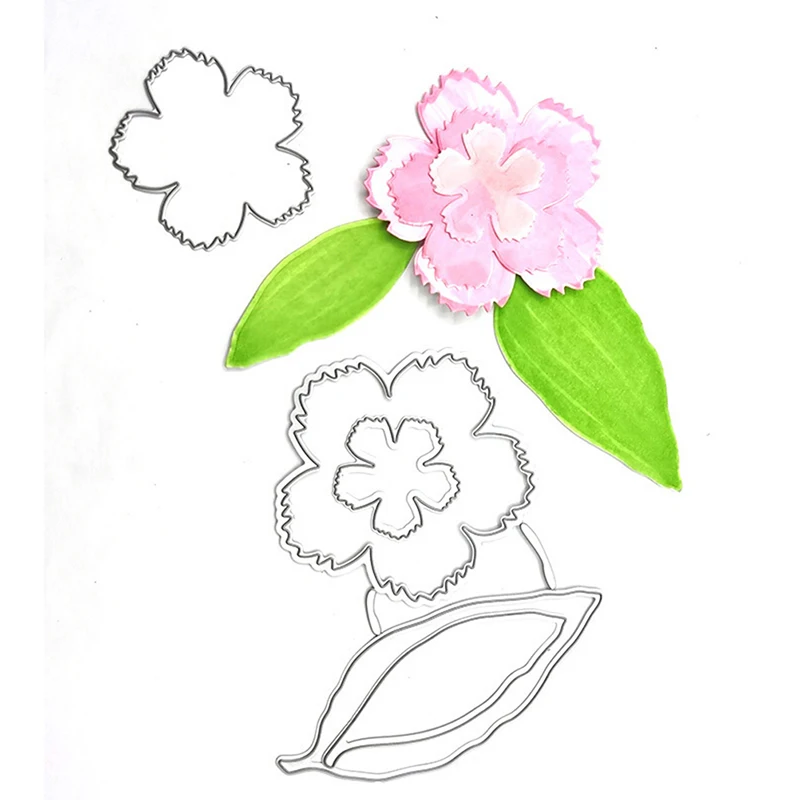 

3D Flower Cutting Dies Stencils Scrapbooking Embossing DIY Crafts Paper Cards