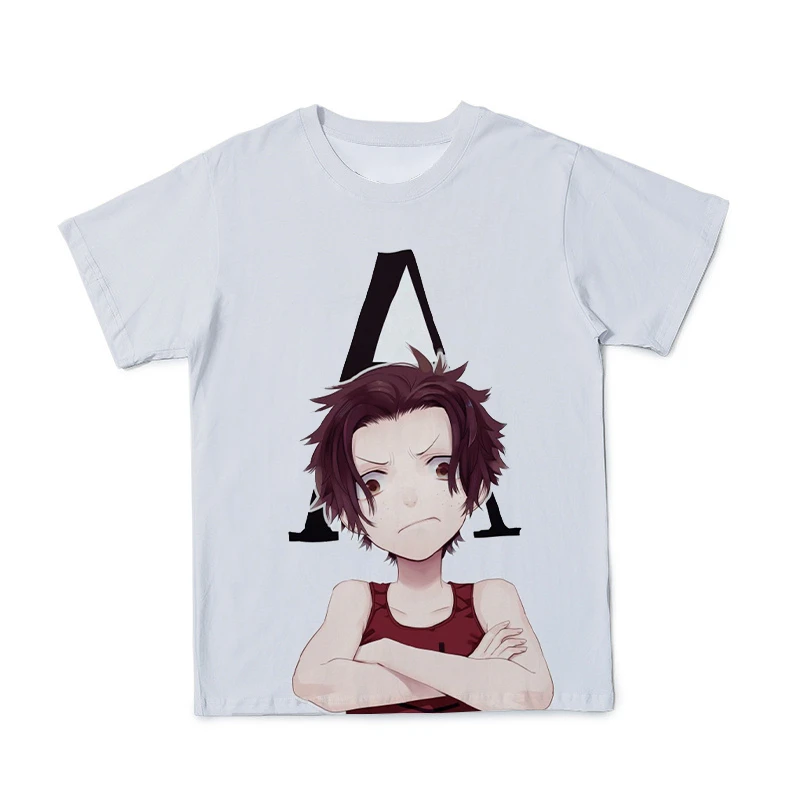 

2021 New Men's One Piece 3d Printed Polyester Casual Loose And Comfortable Ha Funny Street Wear Short-sleeved T-shirt