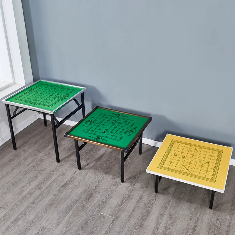 Домашний стол для Маджонга складной простой двухфункциональный шахматный