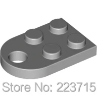 * Пластина 2x2 с отверстием * SS197 50 шт. Сделай Сам просвечивающий блок кирпич часть № 3176 совместимость с другими сборными элементами