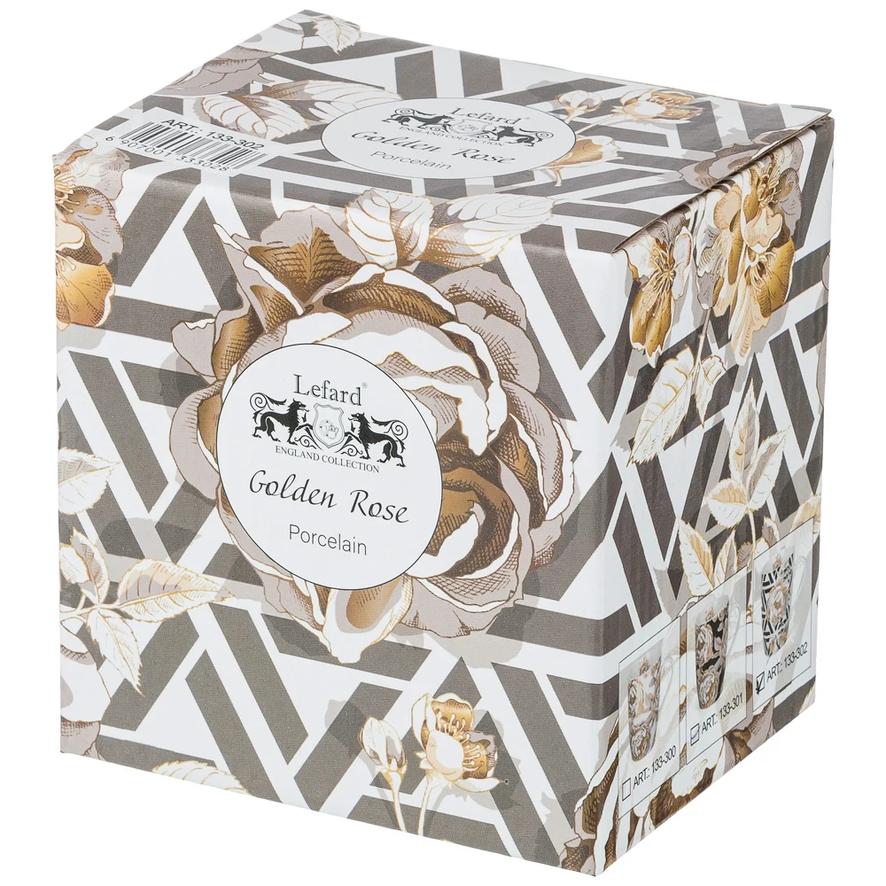 Кружка Golden Rose 400 мл Геометрия | Дом и сад