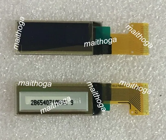 IPS 0 91 дюйма 15PIN SPI синий/желтый/белый COG OLED экран SSD1306 Драйвер IC 128*32 - купить по