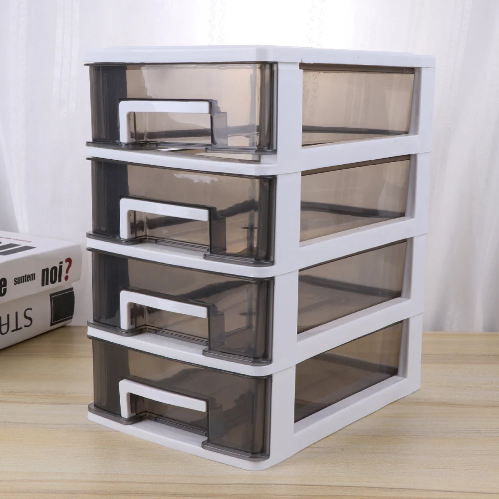 

Household Double-layer Storage Cabinet Drawer Type Closet Portable Multifunction Dustproof Storage Rack Organizer Furnit