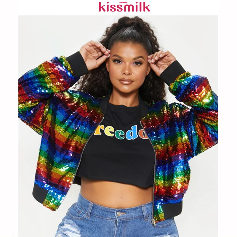 Kissmilk новые модные женские повседневные Простые Женские Элегантные Топы с