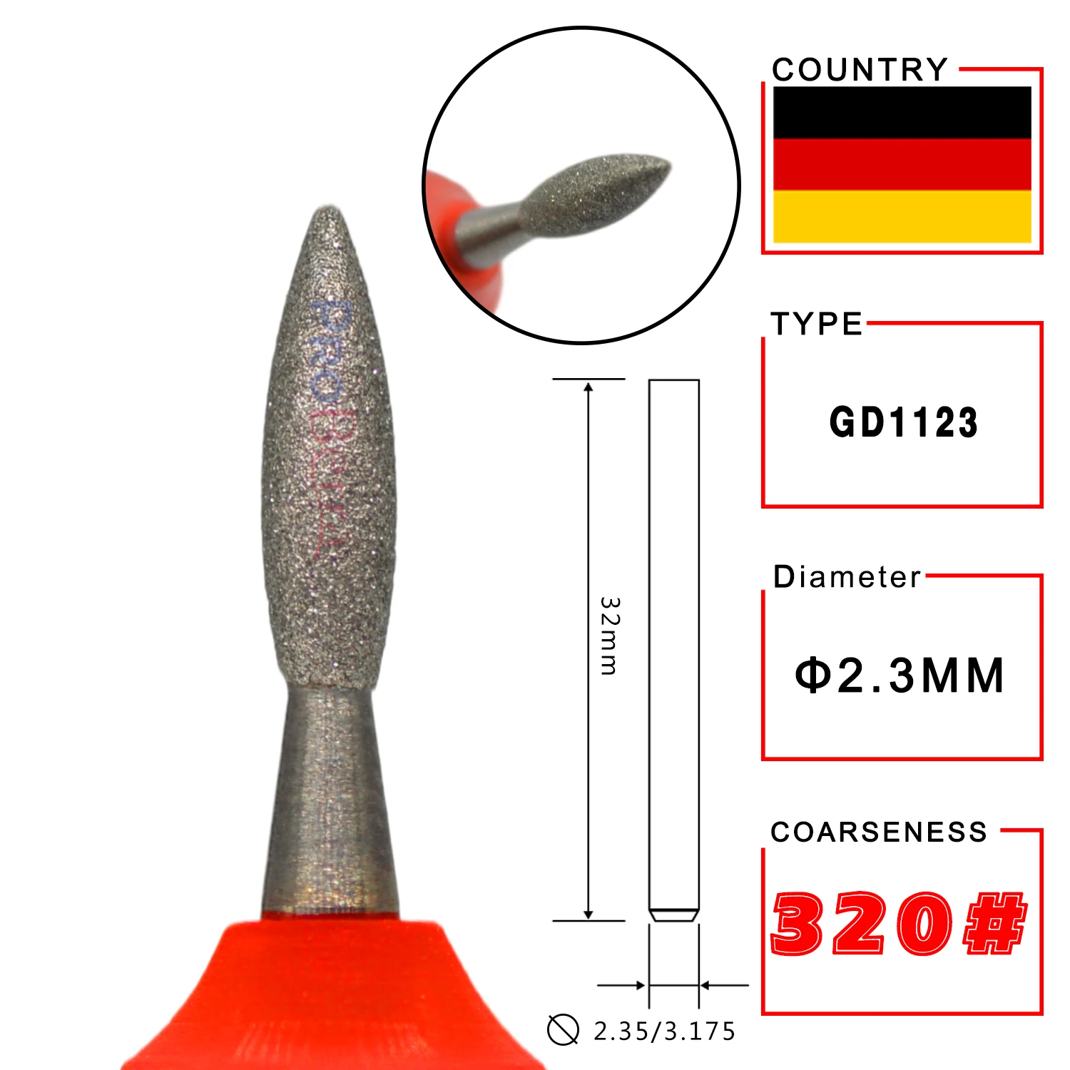 Алмазная фреза для маникюра и педикюра из карбида | Красота здоровье