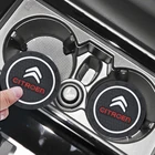 Автомобильный держатель для чашки, подставка, нескользящая подставка, коврик, автомобильные аксессуары для интерьера, для Citroen-C1 3 BX CX GT C4Cactus C4PICASSO Berlingo C-Zero