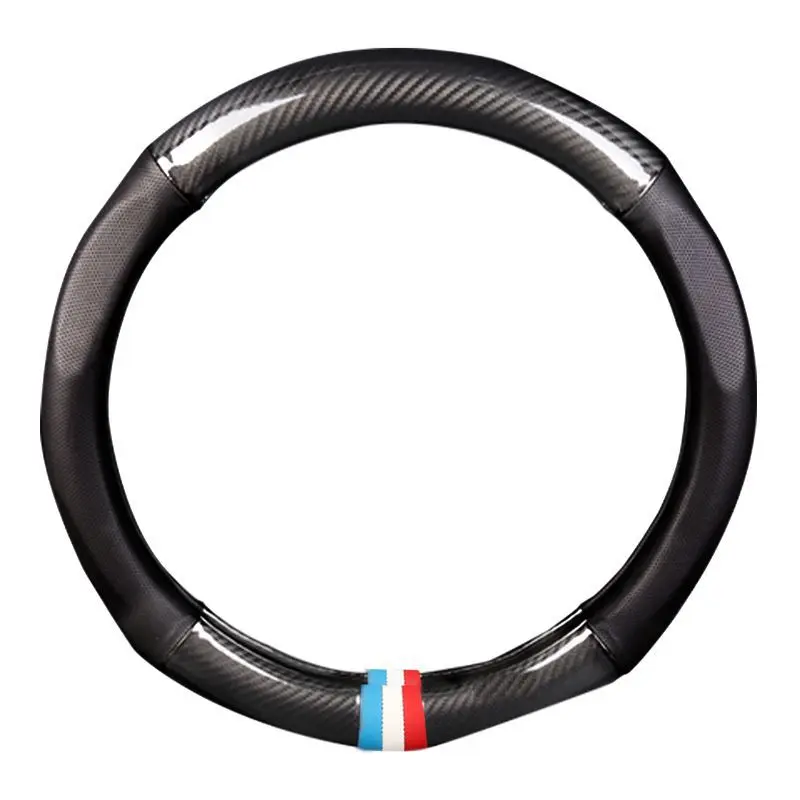 Чехол на руль из углеродного волокна для универсального автомобильного рулевого