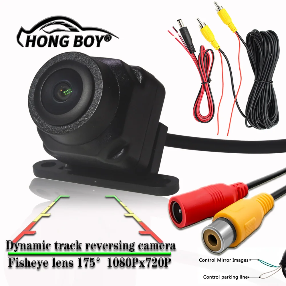 

HD1080P 180 Degree CCD Fisheye Lens Starlight Night Vision Vehicle Front / Rear View Camera Car Reverse Camera