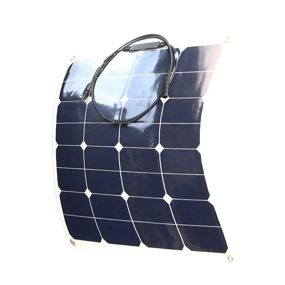 Заводская цена sunpower гибкие солнечные панели 50 Вт для продажи